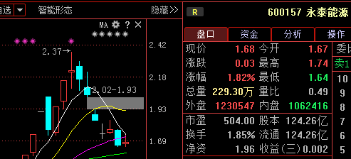 永泰能源股票为什么不涨