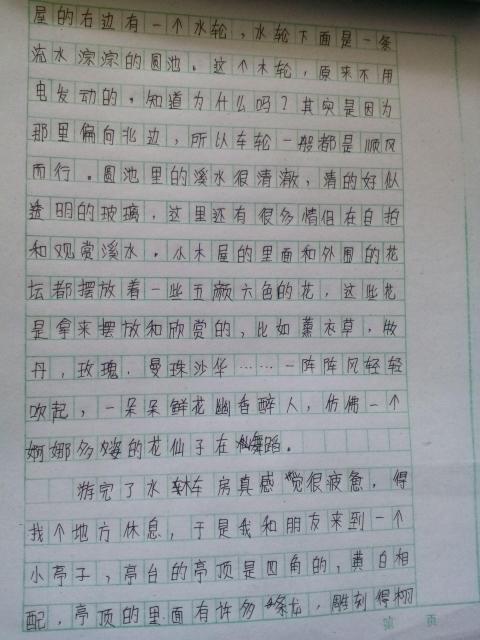 我的拿手好戏钓鱼作文400字