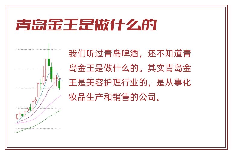 青岛金王集团有限公司简介