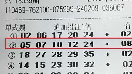 大乐透28元套餐中奖规则表